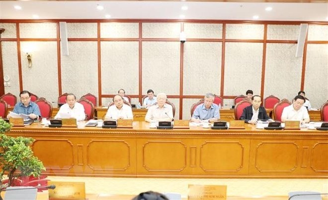 Bộ Chính trị họp cho ý kiến về các đề án chuẩn bị trình Hội nghị Trung ương 8