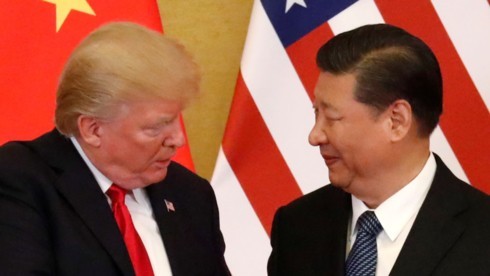 Tổng thống Mỹ Donald Trump (trái) và Chủ tịch Trung Quốc Tập Cận Bình. Ảnh: Nikkei Asian Review.