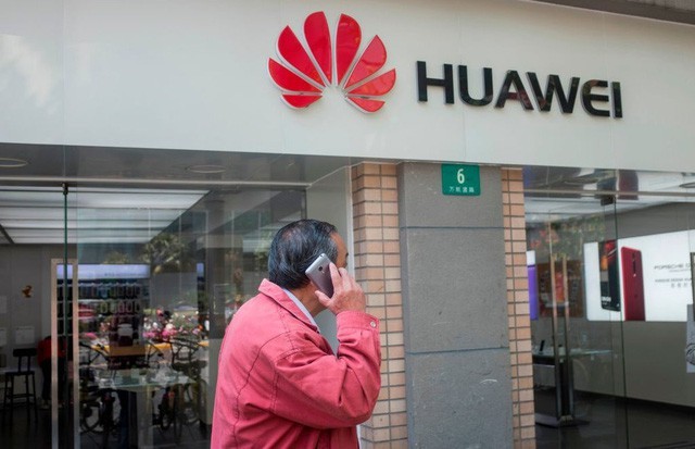 Một cửa hàng của hãng Huawei ở Thượng Hải, Trung Quốc (Ảnh: AFP).