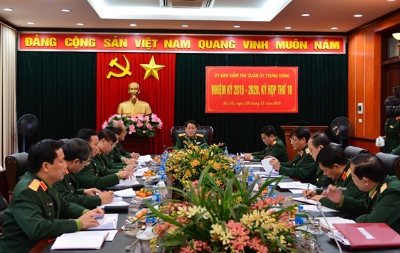 Ủy ban Kiểm tra Quân ủy Trung ương đề nghị khai trừ, cảnh cáo 8 đảng viên
