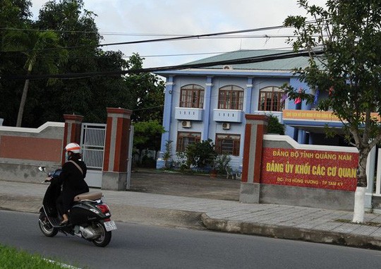 Kỷ luật Phó Bí thư Đảng ủy Khối các cơ quan tỉnh Quảng Nam