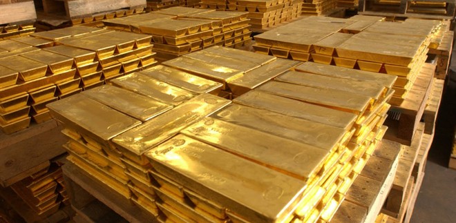80 tấn vàng mà đoàn quân của Napoleon vơ vét được từ Moscow được cho là đang cất giấu dưới đáy hồ Bolshaya Rutavech. (Ảnh minh họa).