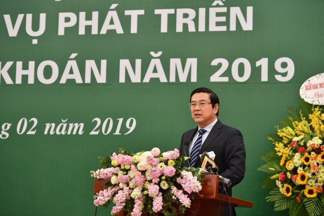 Ông Trần Hoài Nam, Phó tổng giám đốc Vietjet phát biểu tại Hội nghị