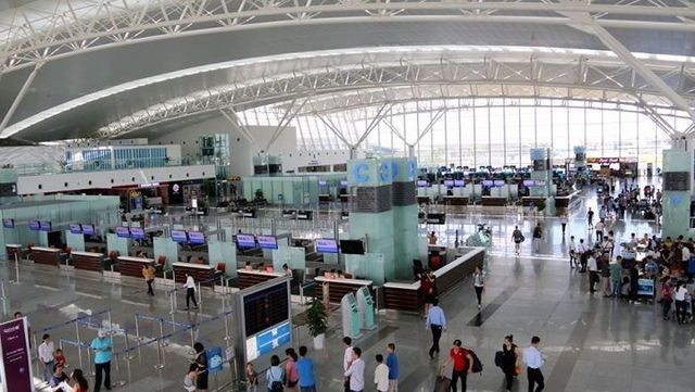 Nhà ga hành khách T2 - Nội Bài sẽ mở luồng riêng cho phóng viên quốc tế khi rời Hà Nội (ảnh: Hữu Nghị).