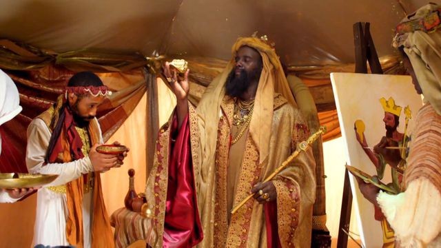 Hoàng đế Mali Mansa Musa sở hữu kho vàng khổng lồ. (Ảnh: Pinterest)