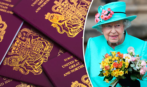 Ngoài hộ chiếu, nữ hoàng cũng lái xe mà không cần bằng. Vì bằng lái ở Anh cũng được cấp phép nhân danh bà. Ảnh: Daily Express.