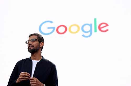 CEO Google - Sundar Pichai. Ảnh: Justin Sullivan.
