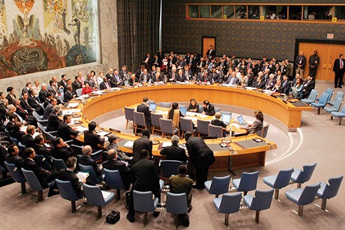Hội đồng Bảo an Liên Hợp Quốc. Ảnh: NAOC.