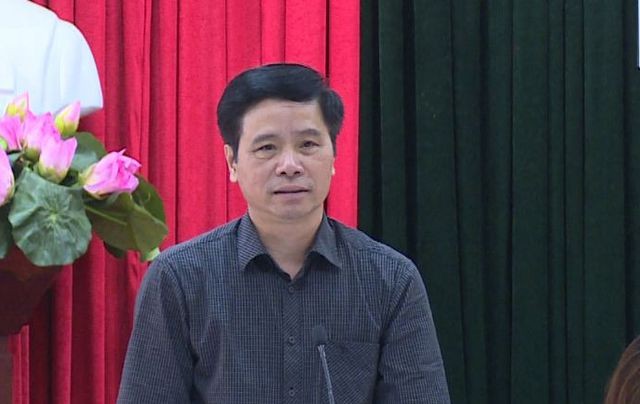 Ông Hoàng Mạnh Phú – nguyên Bí thư Huyện ủy, Chủ tịch HĐND huyện Phúc Thọ.