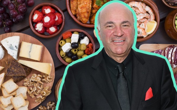 Triệu phú nổi tiếng thế giới Kevin O'Leary chi cả ngàn USD cho thực phẩm mỗi ngày. Ảnh: CNBC.