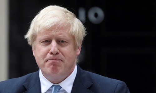 Thủ tướng Anh Boris Johnson tại London ngày 2/9. Ảnh: Reuters.