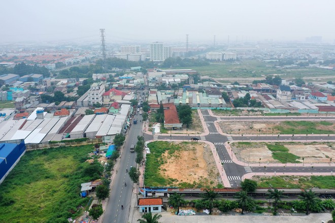 Cơ sở hạ tầng kỹ thuật tại thị xã Thuận An được đầu tư hoàn thiện góp phần thu hút nhà đầu tư.