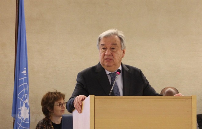 Tổng thư ký Liên Hợp Quốc Antonio Guterres. Ảnh Internet