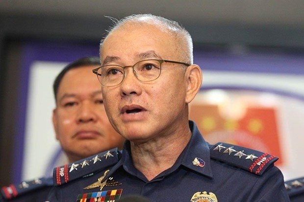 Cảnh sát trưởng quốc gia Philippines, Tướng Oscar Albayalde tuyên bố từ chức. (Nguồn: Philippines Star).
