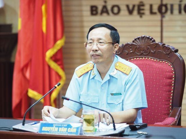 Ông Nguyễn Văn Cẩn, Tổng cục trưởng, Tổng cục Hải quan.