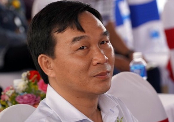 Ông Lê Nguyễn Thanh Danh dự lễ khánh thành một dự án nhà ở xã hội tại TP. Phan Thiết ngày 20/9. Ảnh: Việt Quốc.