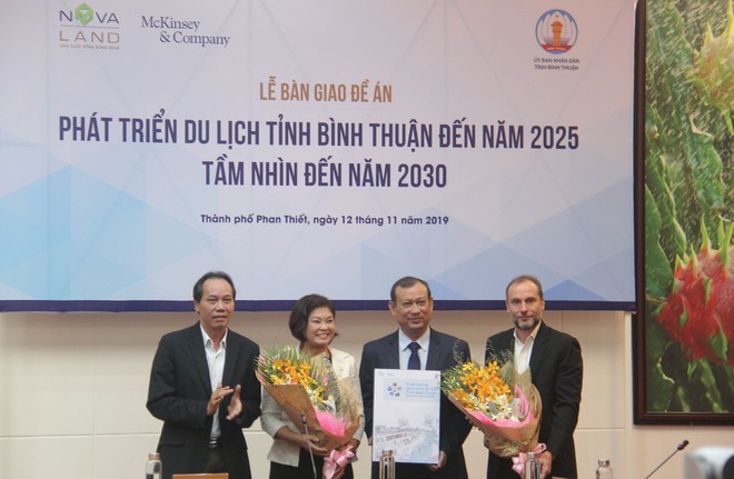 Novaland đồng hành cùng McKinsey & Company lập đề án định hướng phát triển du lịch Bình Thuận.
