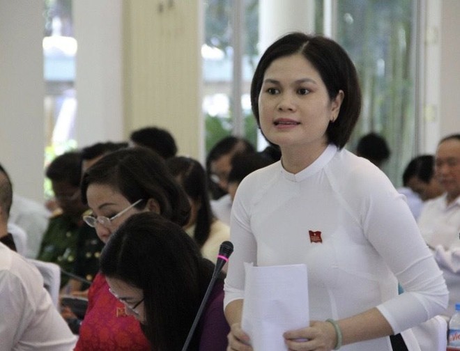 Bà Lê Thị Mỹ Hạnh - Bí thư Quận uỷ Thanh Khê vừa trở thành tân Trưởng Ban Nội chính Thành uỷ Đà Nẵng.