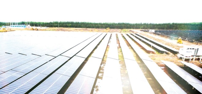 Nhà máy năng lượng mặt trời BCG CME Long An 1 có tổng công suất 40,6 MWp.