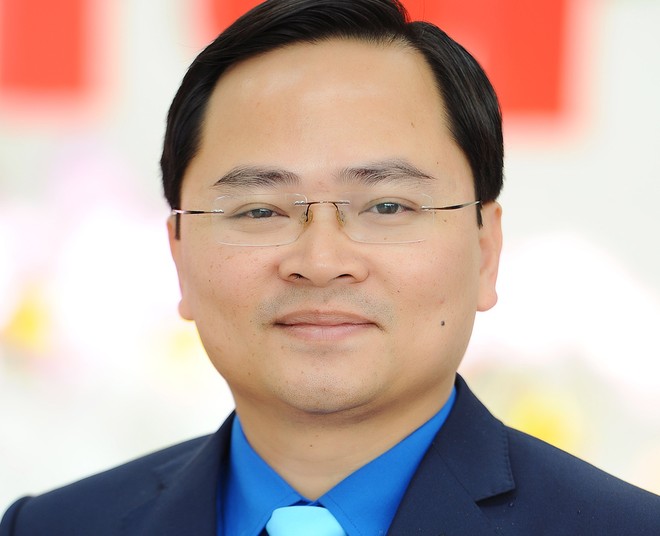 Anh Nguyễn Anh Tuấn,  Chủ tịch Ủy ban Trung ương Hội Liên hiệp Thanh niên Việt Nam khóa VIII