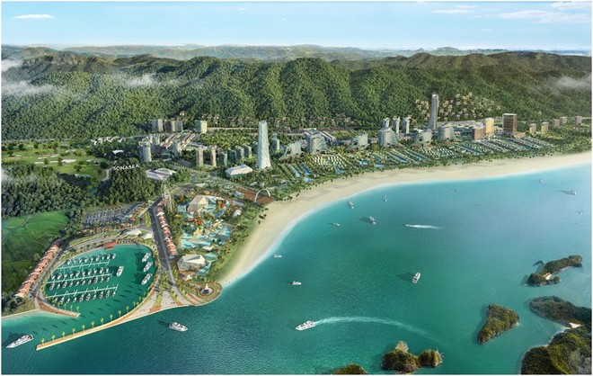 Tổ hợp du lịch nghỉ dưỡng Sonasesa Vân Đồn Harbor City là dự án đầu tư trọng điểm của Tập đoàn CEO tại Quảng Ninh.