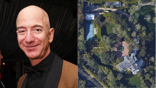Ông chủ Amazon chi 165 triệu USD mua “ngôi nhà đắt nhất” Los Angeles