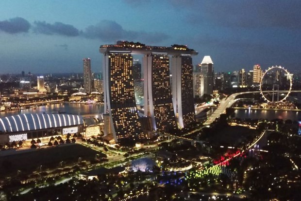 Singapore có cơ sở hạ tầng hiện đại và mạng lưới xã hội rộng lớn. (Ảnh: Straits Times).
