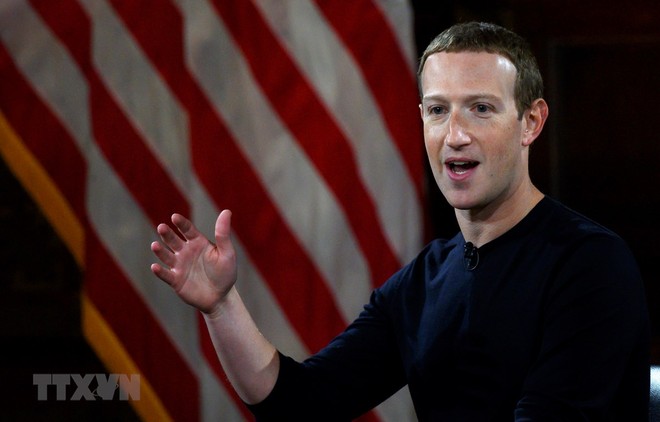 CEO Facebook Mark Zuckerberg. (Ảnh: AFP/TTXVN).