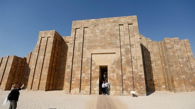 Kim tự tháp bậc thang Djoser. (Nguồn: Reuters).