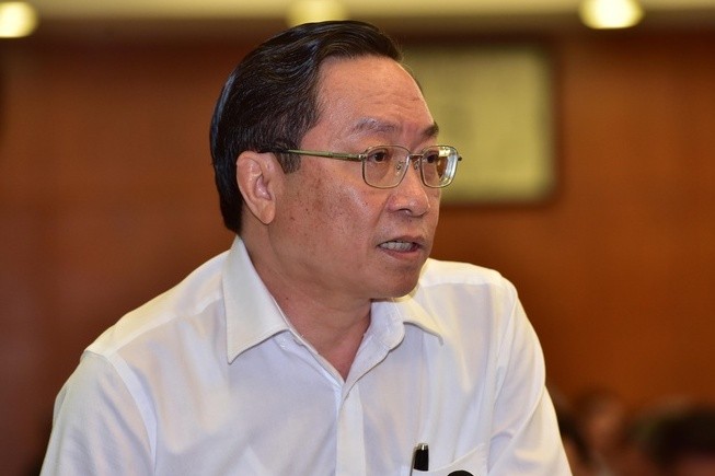 Ông Nguyễn Tấn Bỉnh, Giám đốc Sở Y tế TP.HCM. Ảnh: Lê Quân.