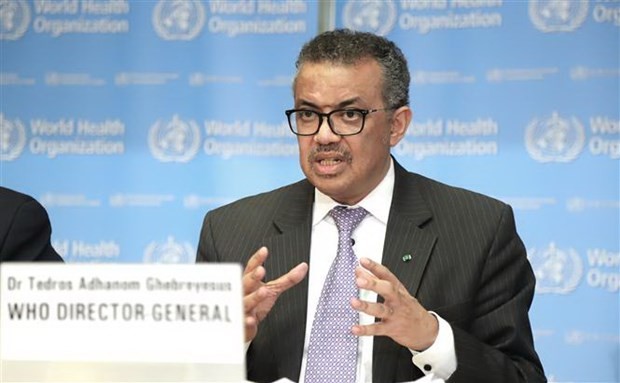 Tổng Giám đốc Tổ chức Y tế thế giới (WHO) Tedros Adhanom Ghebreyesus. (Nguồn: THX/TTXVN).