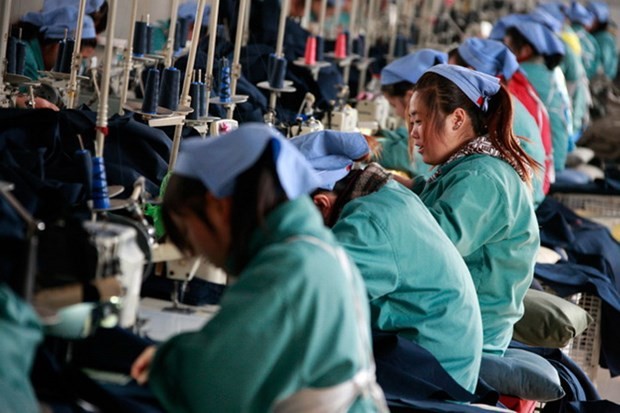 Người lao động tại Trung Quốc. (Nguồn: AFP/Getty Images).