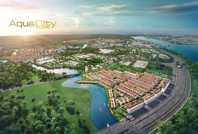 Sở hữu vị trí cửa ngõ đắc địa của đô thị Aqua City, phân khu River Park 1 mở ra giá trị sinh lời tiềm năng.