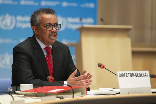 Tổng Giám đốc Tổ chức Y tế Thế giới (WHO) Tedros Adhanom Ghebreyesus. (Ảnh: AFP/TTXVN).