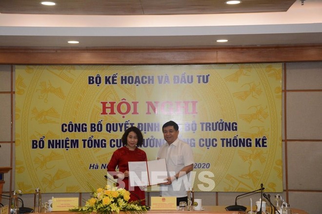 Bà Nguyễn Thị Hương là nữ Tổng cục trưởng Tổng cục Thống kê đầu tiên