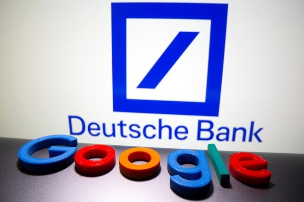 Deutsche Bank và Google vừa ký kết thỏa thuận hợp tác chiến lược. (Ảnh: Reuters).