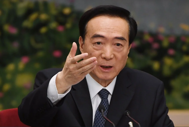 Bí thư đảng ủy khu tự trị Tân Cương Chen Quanguo (Ảnh: AFP).