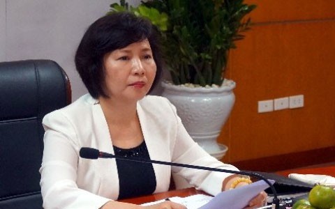 Cựu thứ trưởng Bộ Công thương - Bà Hồ Thị Kim Thoa. 