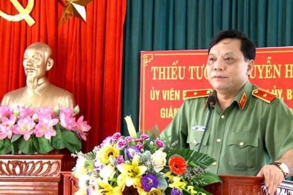 Thiếu tướng Nguyễn Hải Trung. Ảnh: Công an Thanh Hóa.