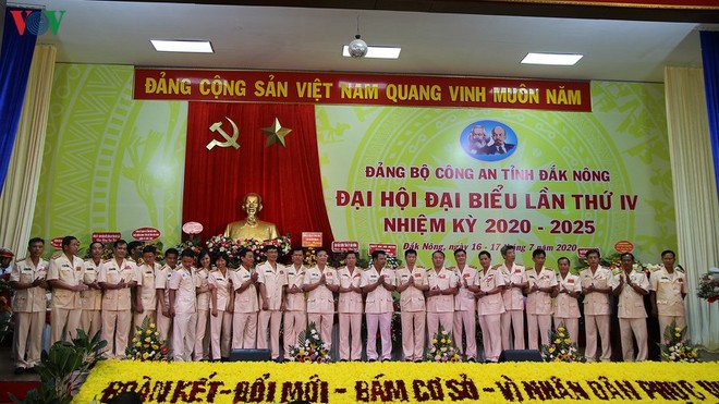 Ban Chấp hành Đảng bộ Công an tỉnh Đăk Nông khóa IV.