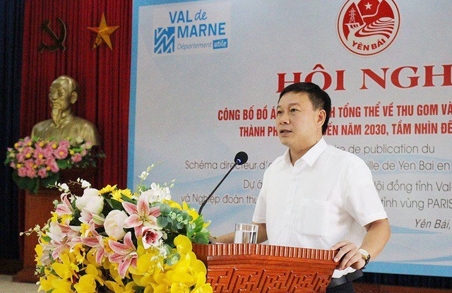 Ông Hoàng Xuân Đán – Chủ tịch UBND TP.Yên Bái (ảnh: Sở TNMT Yên Bái).