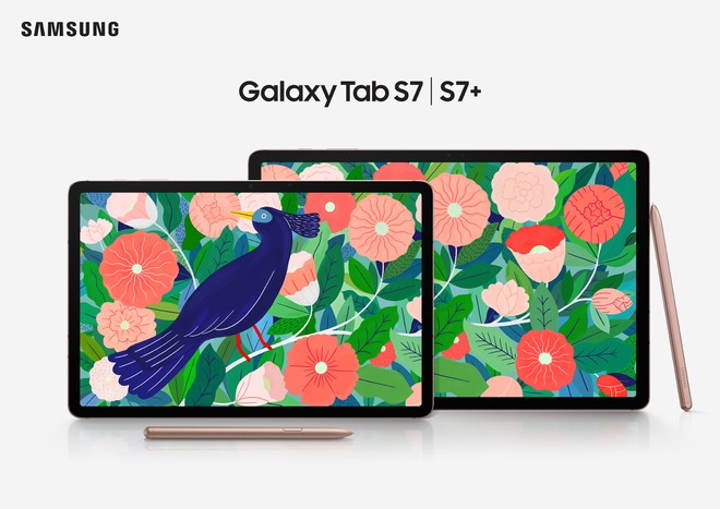 Bộ đôi Siêu máy tính bảng Galaxy Tab S7 và S7+ chính thức mở bán tại Việt Nam với giá chỉ từ 18.990.000 đồng