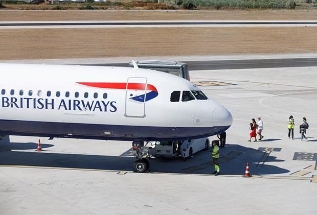 British Airways chịu ảnh hưởng nặng nề do dịch bệnh COVID-19. (Ảnh: Reuters).