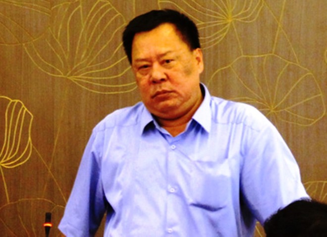 Ông Võ Tấn Thái, Giám đốc Sở Tài nguyên và Môi trường tỉnh Khánh Hòa.