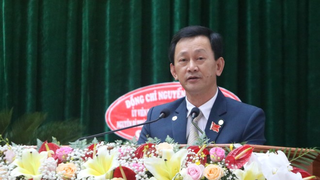 Đồng chí Dương Văn Trang, Bí thư Tỉnh ủy Kom Tum khóa XVI. Ảnh: VGP/Dương Nương.