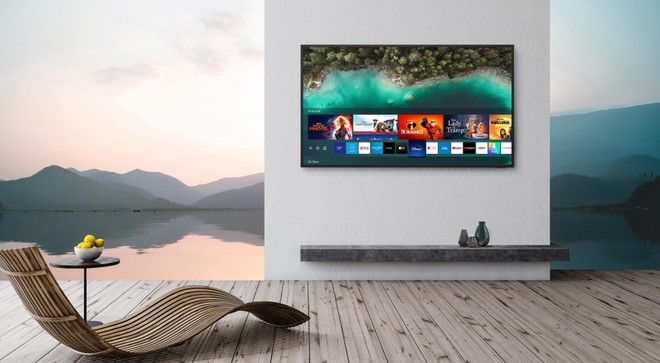 TV 4K QLED The Terrace - Dòng sản phẩm TV ngoài trời có giá trên 100 triệu đồng của Samsung