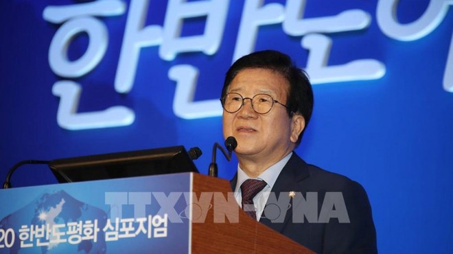 Chủ tịch Quốc hội Park Byeong-Seug. (ảnh: Yonhap/TTXVN).