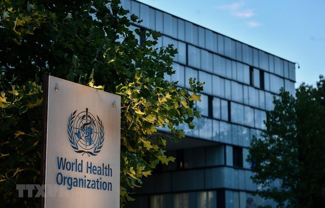 Trụ sở Tổ chức Y tế Thế giới (WHO) tại Geneva, Thụy Sĩ, ngày 17/8/2020. (Ảnh: AFP/TTXVN).