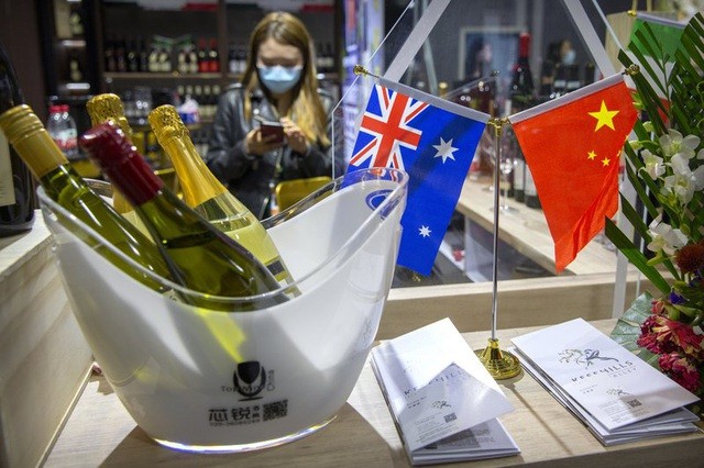 Căng thẳng Trung Quốc - Australia leo thang (Ảnh minh họa: AP).