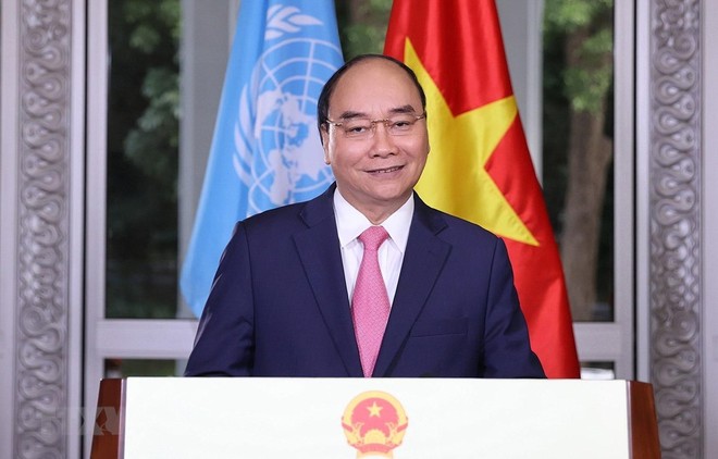 Thủ tướng Nguyễn Xuân Phúc. (Ảnh: Thống Nhất/TTXVN).